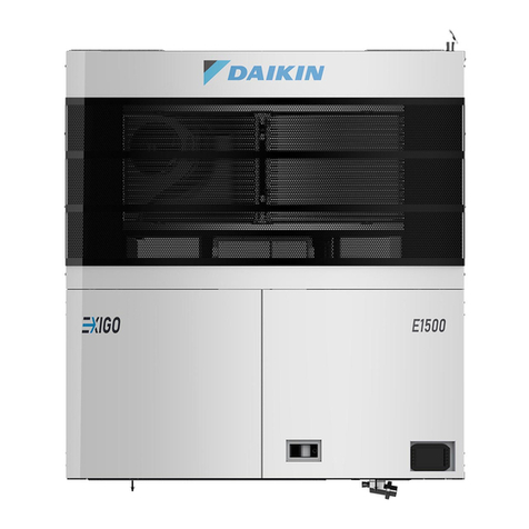Daikin Exigo E1500 Operation manual