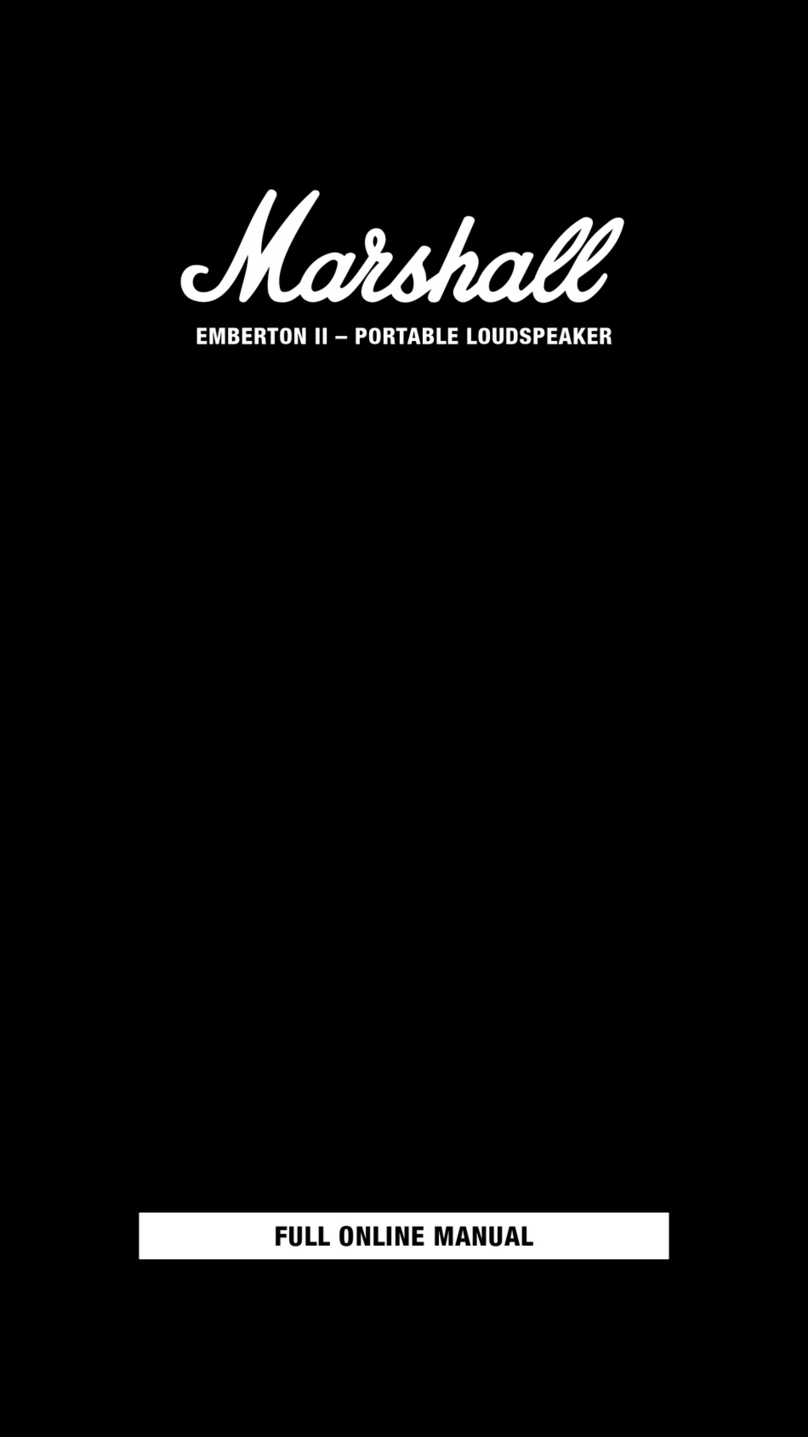 Marshall Amplification EMBERTON II Online manual