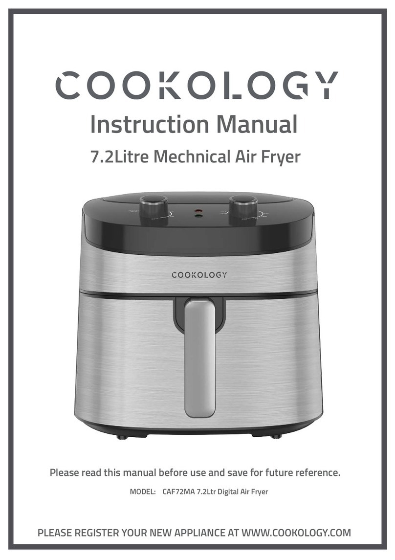 Cookology CAF72MA instruction manual