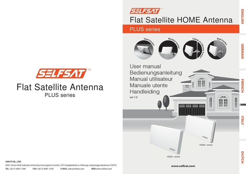 Self-Sat PLUS Series User manual Self-Sat PLUS Series User manual