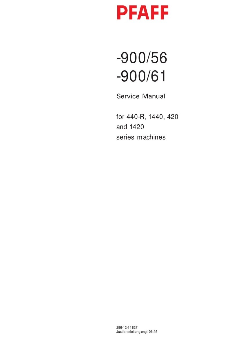 Pfaff 900/56 User manual