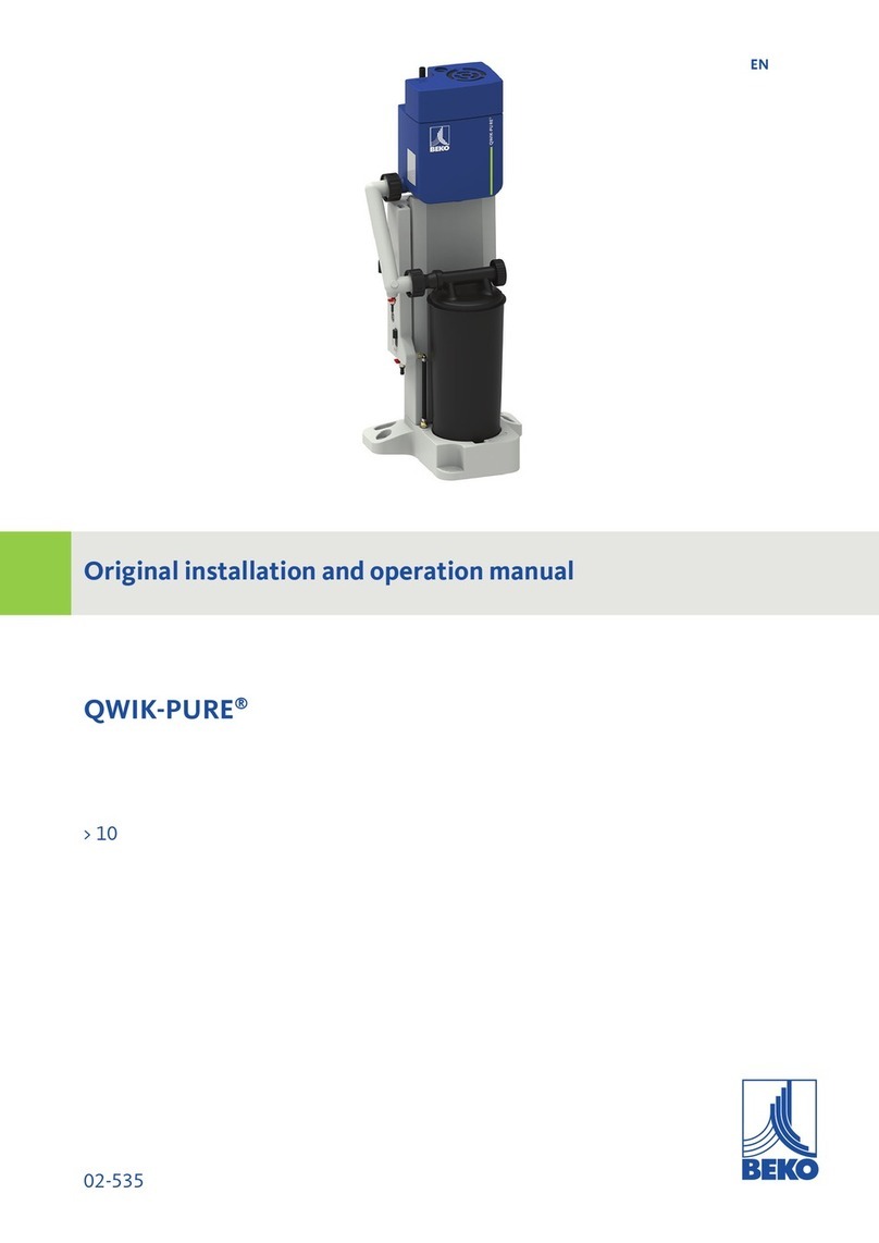 Beko QWIK-PURE 10 User manual