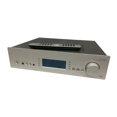 Cambridge Audio AZUR 840A V2 User manual