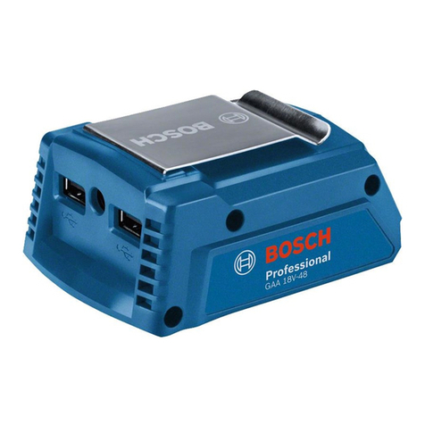 Bosch Professional GAA 18V-48 Assembly instructions