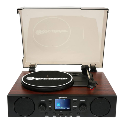 Roadstar TTR-8850ED+BT User manual