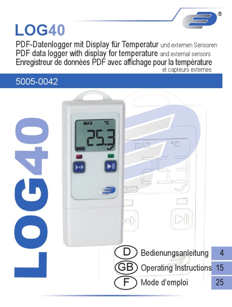 Dostmann Electronic LOG40 operating instructions