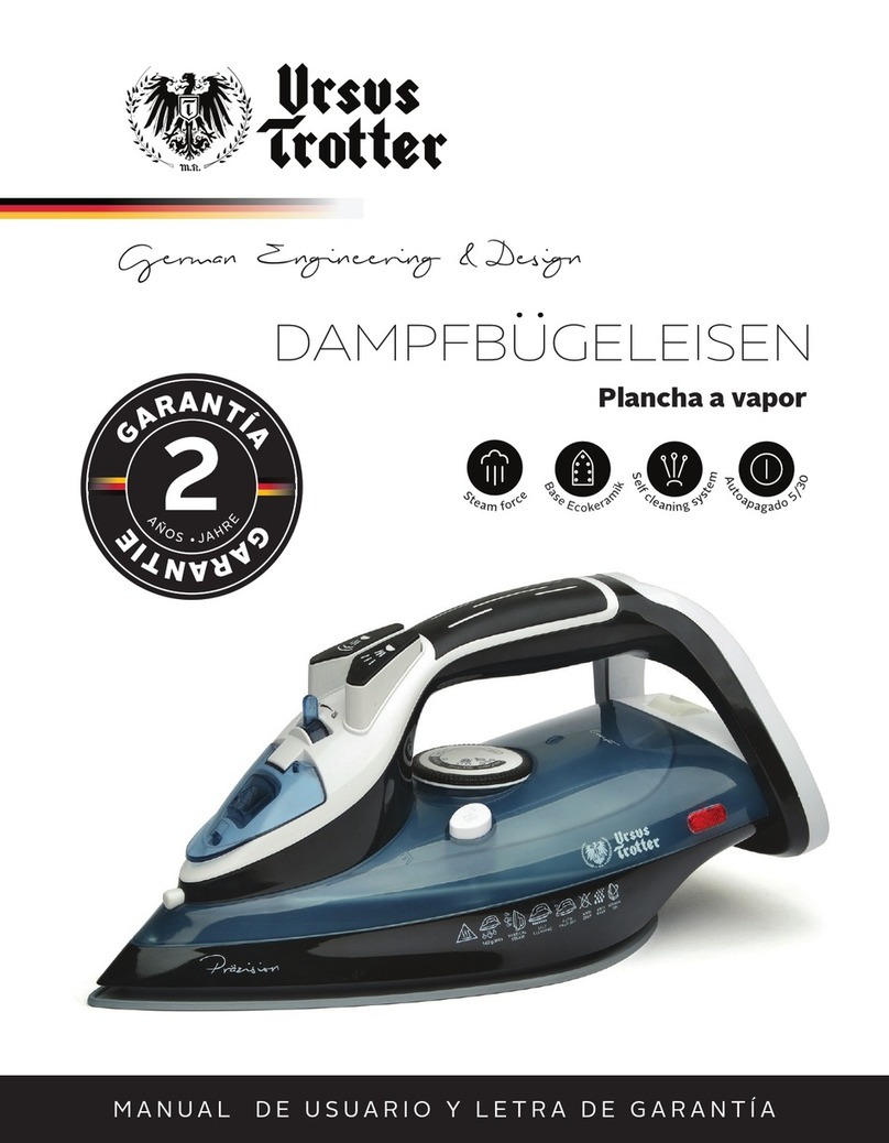 URSUS TROTTER UT-KERAMIKTOP instruction manual