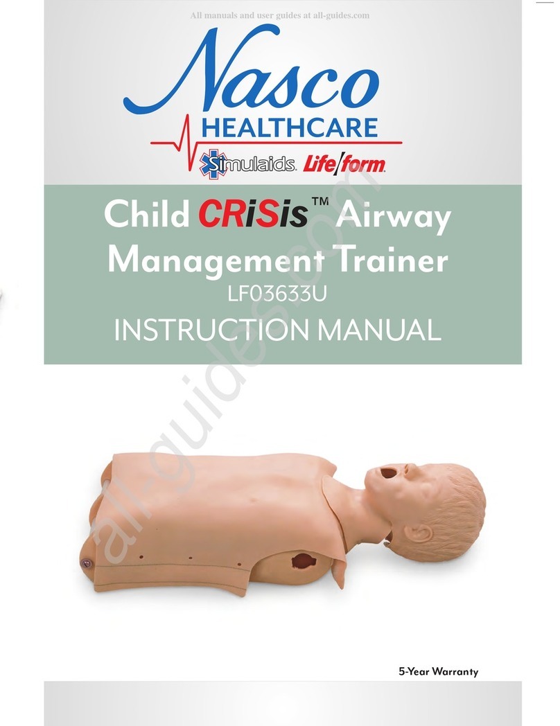 Nasco Healthcare CriSis Lifeform LF03633U instruction manual