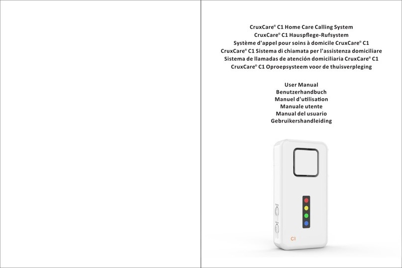 CruxCare C1 user manual