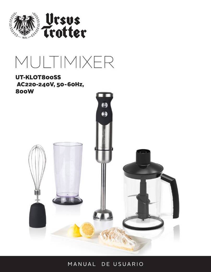 URSUS TROTTER UT-KLOT800SS instruction manual