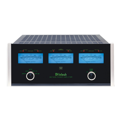 McIntosh MC7205 THX User manual