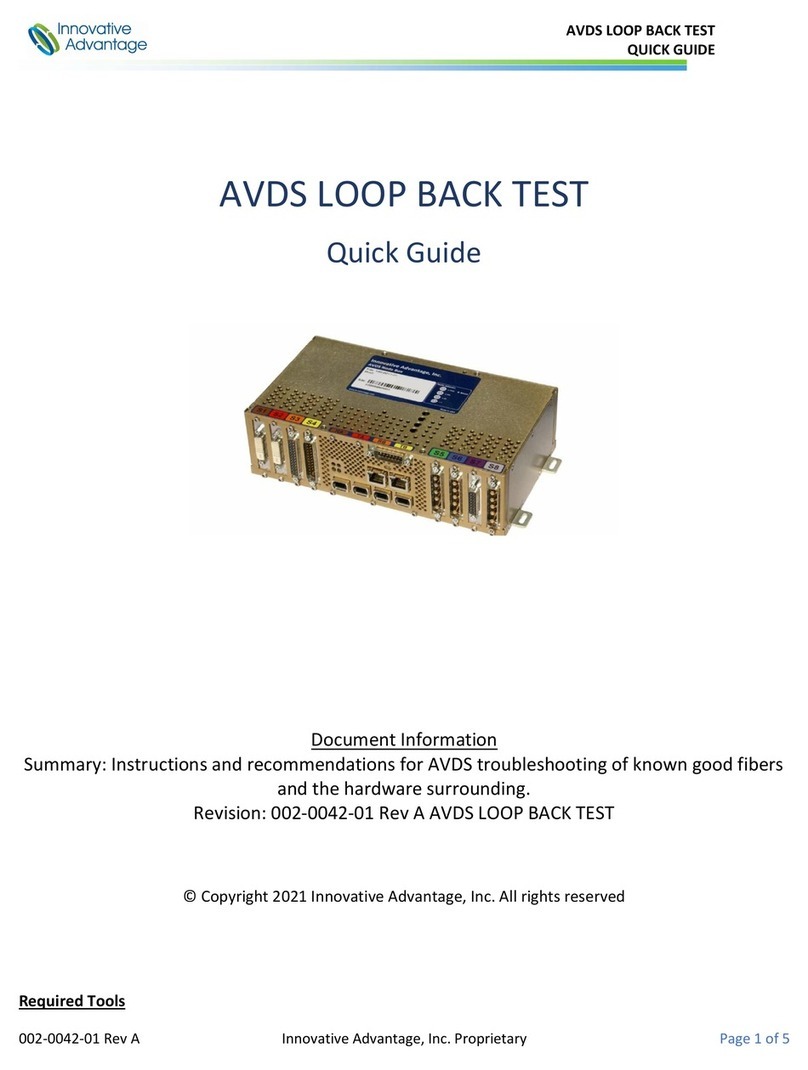 Innovative Advantage AVDS quick guide