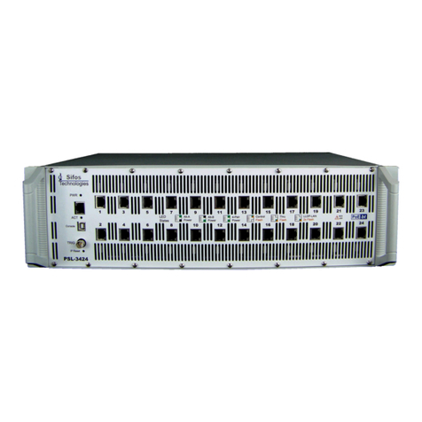 Sifos Technologies PSA-3000 User manual
