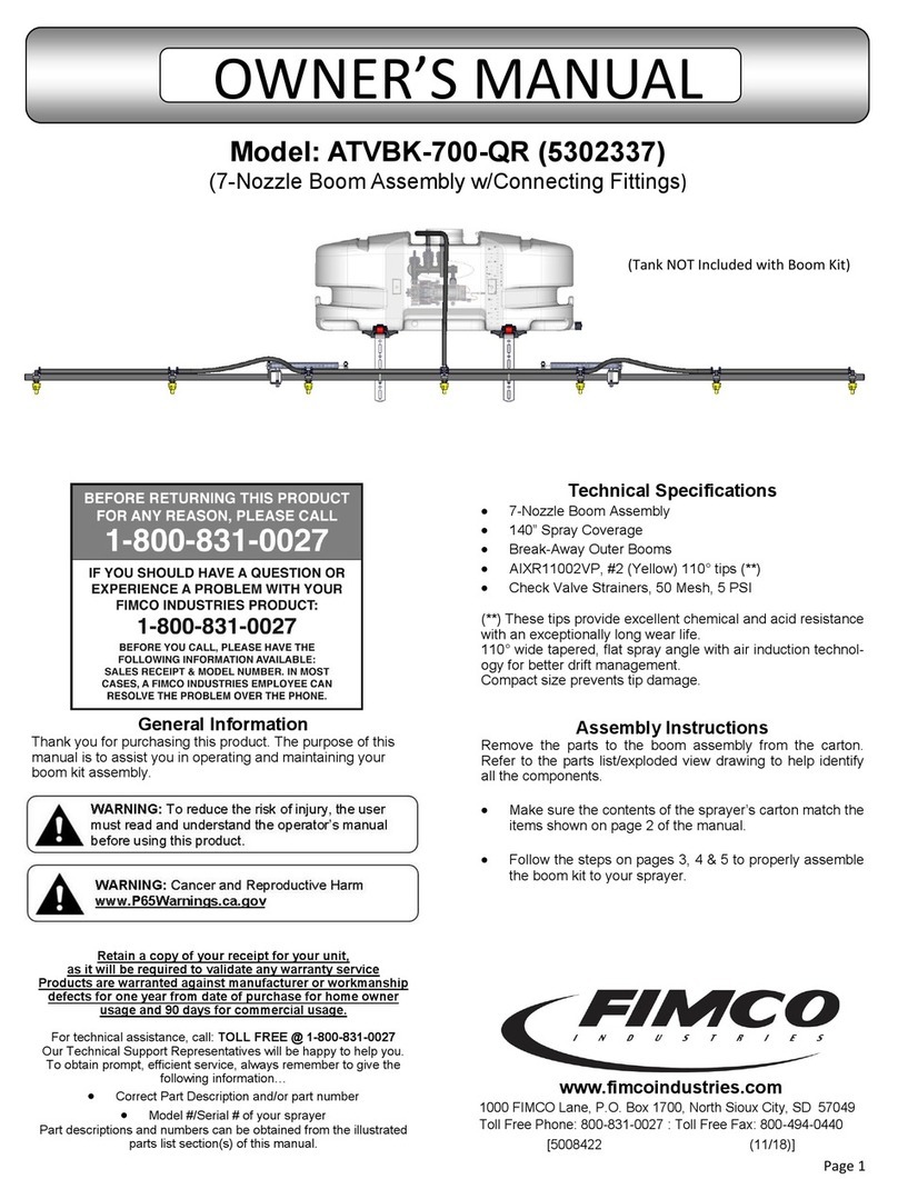 Fimco ATVBK-700-QR owner's manual Fimco ATVBK-700-QR owner's manual