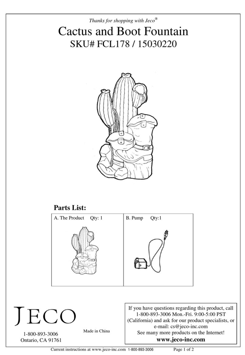 Jeco FCL178 User manual