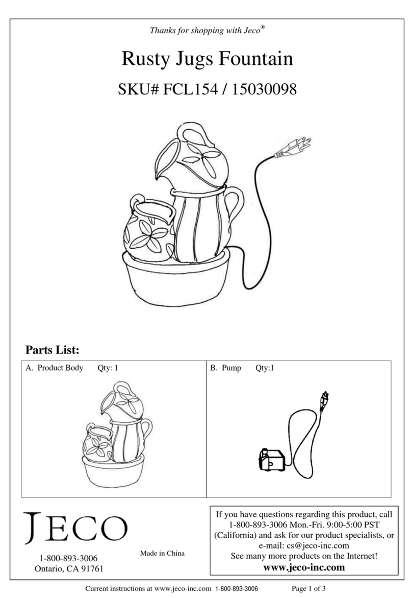 Jeco FCL154 User manual