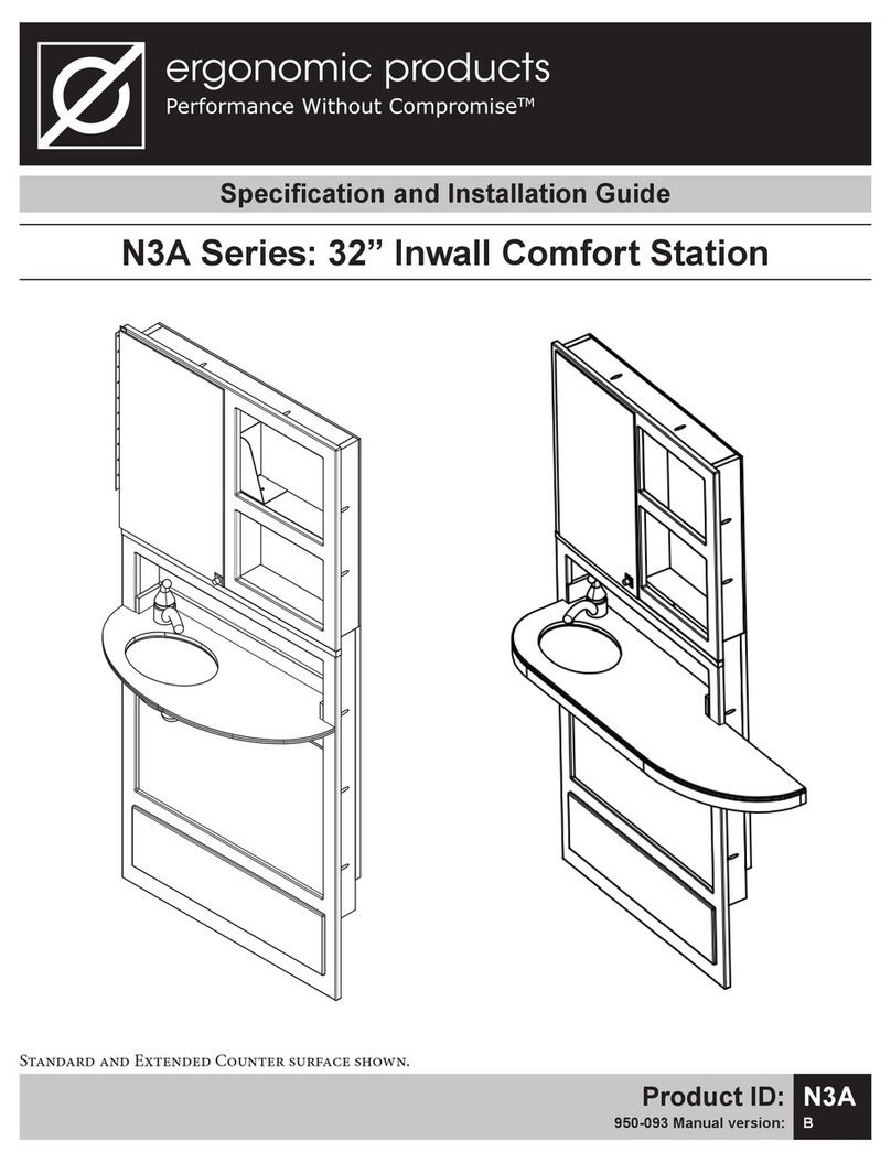 Ergonomic products N3A Series Specification and installation guide