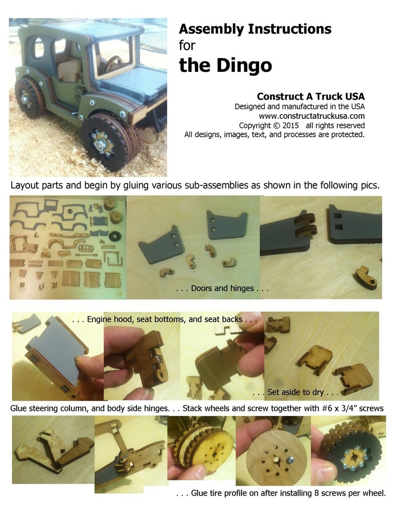 Construct A Truck USA the Dingo User manual