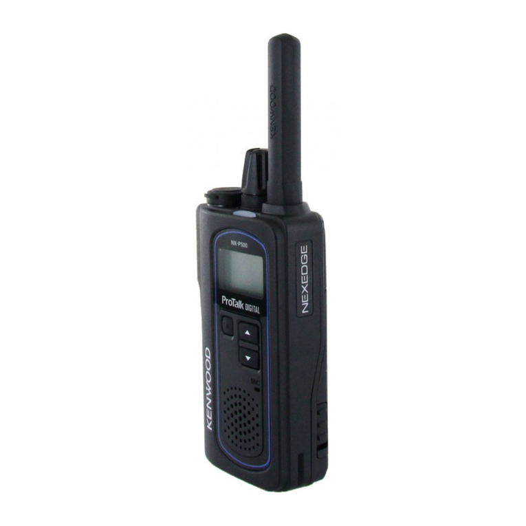 Kenwood ProTalk NX-P500 User manual
