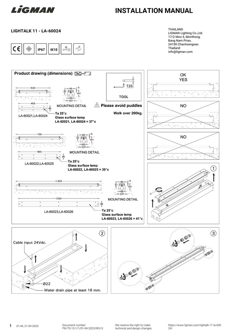 LIGMAN LIGHTALK 11 User manual