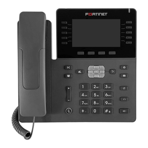 Fortinet FortiFone FON-480B quick start guide