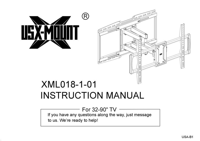 USX-MOUNT XML018-1-01 User manual