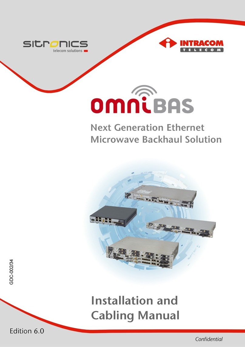 SITRONICS INTRACOM omniBAS installation manual