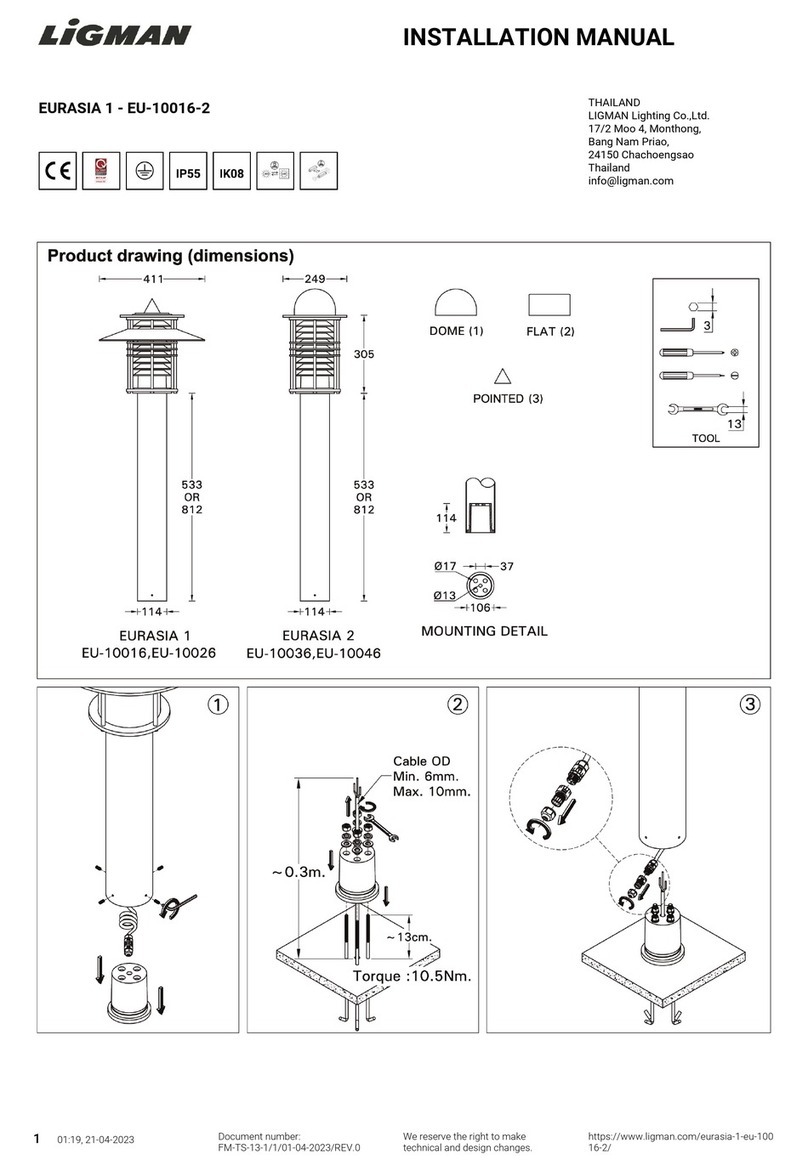 LIGMAN EU-10016-2 User manual