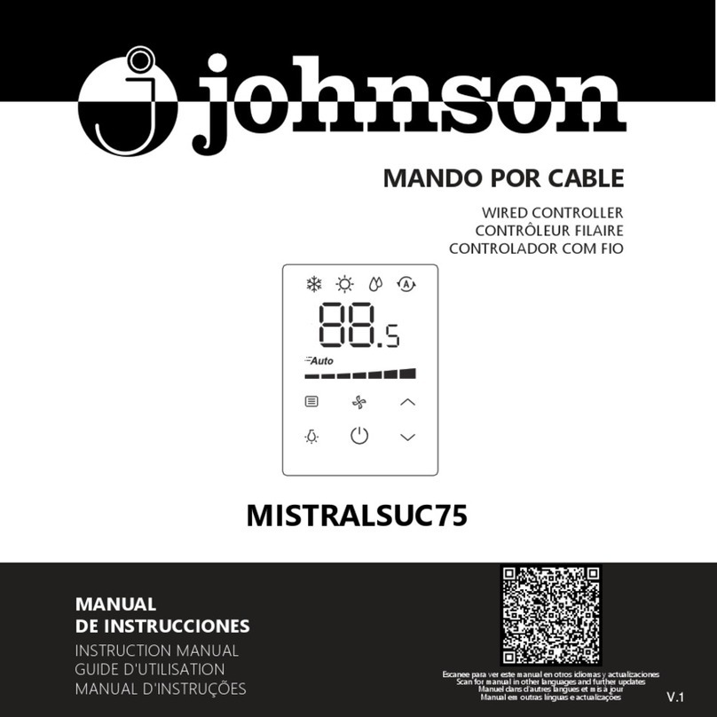 Johnson MISTRALSUC75 manual