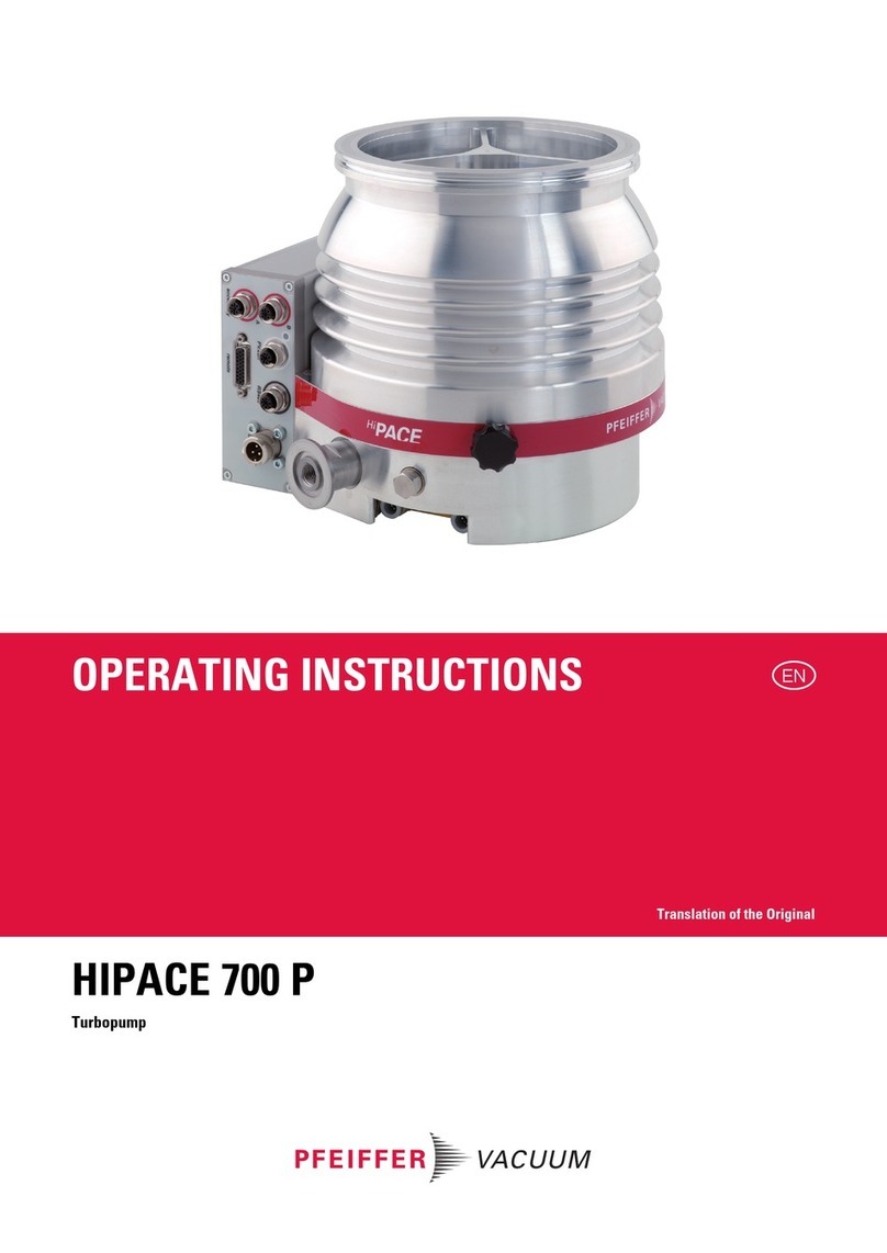 Pfeiffer Vacuum HIPACE 700 P operating instructions