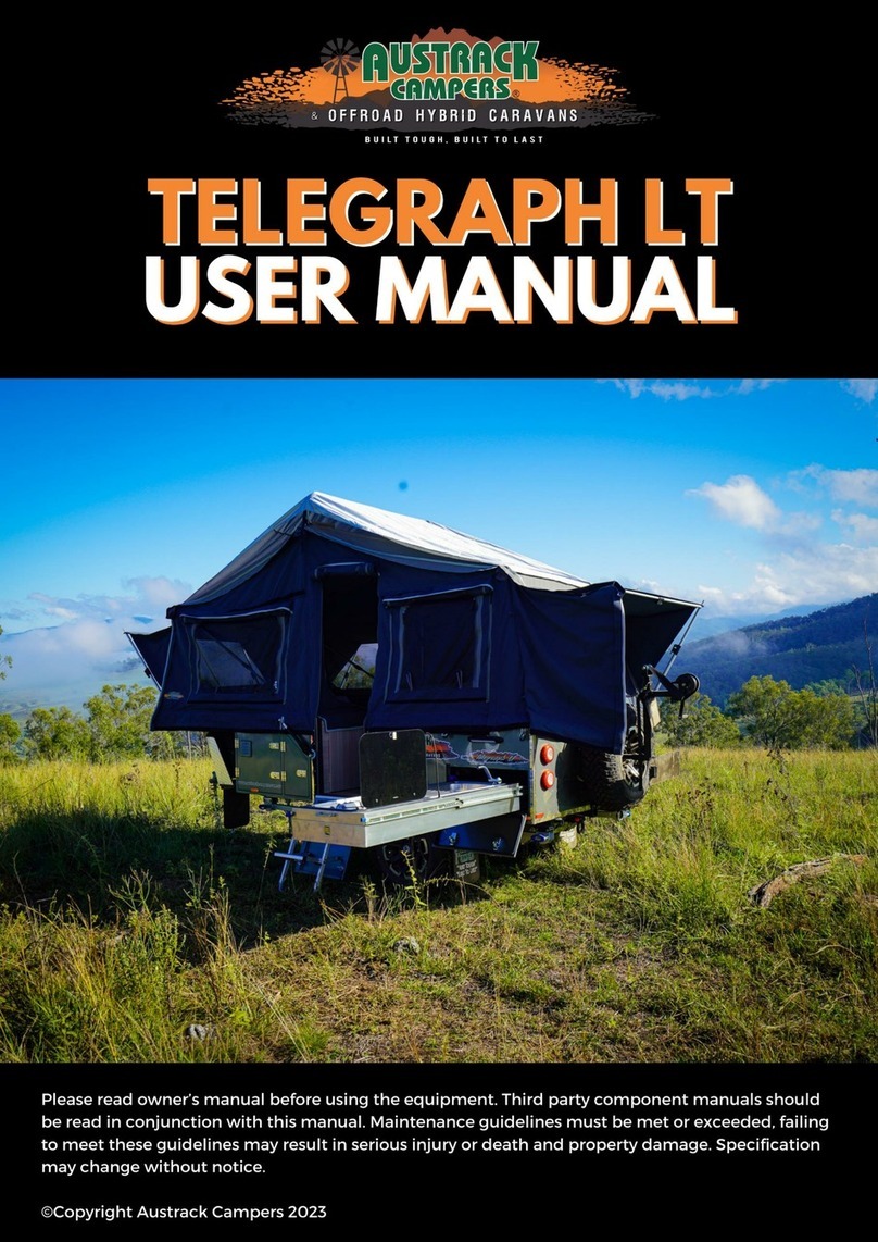 AUSTRACK CAMPERS TELEGRAPH LT user manual