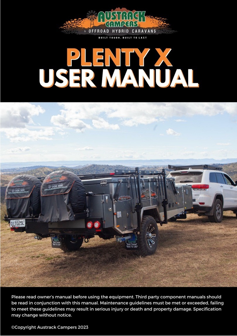 AUSTRACK CAMPERS PLENTY X user manual