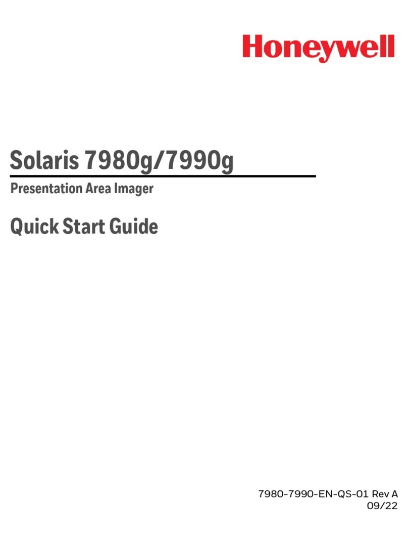 Honeywell Solaris 7980g User manual