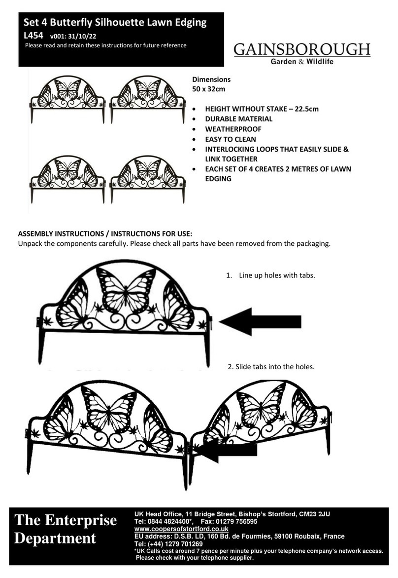 Gainsborough L454 Assembly instructions