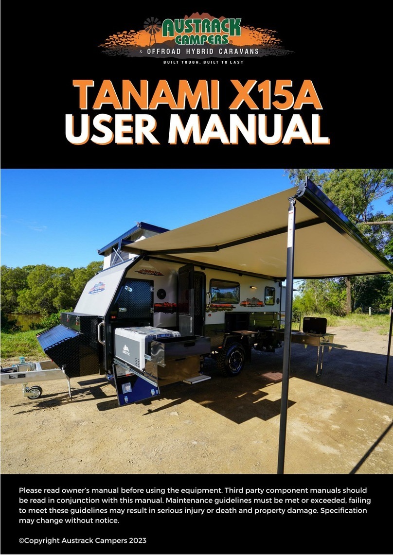 AUSTRACK CAMPERS TANAMI X15A user manual