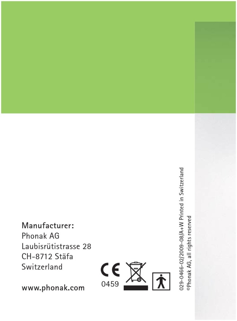 Phonak Audeo MINI User manual