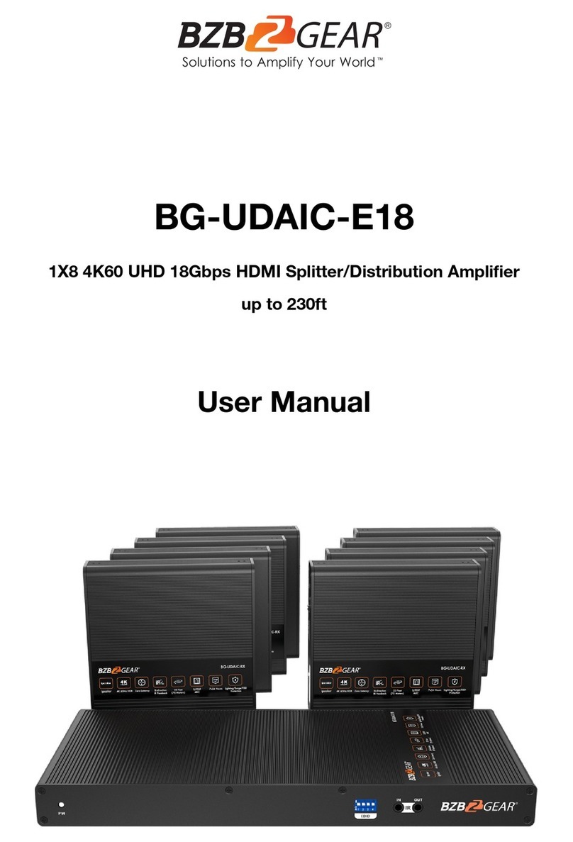 BZB Gear BG-UDAIC-E18 user manual BZB Gear BG-UDAIC-E18 user manual