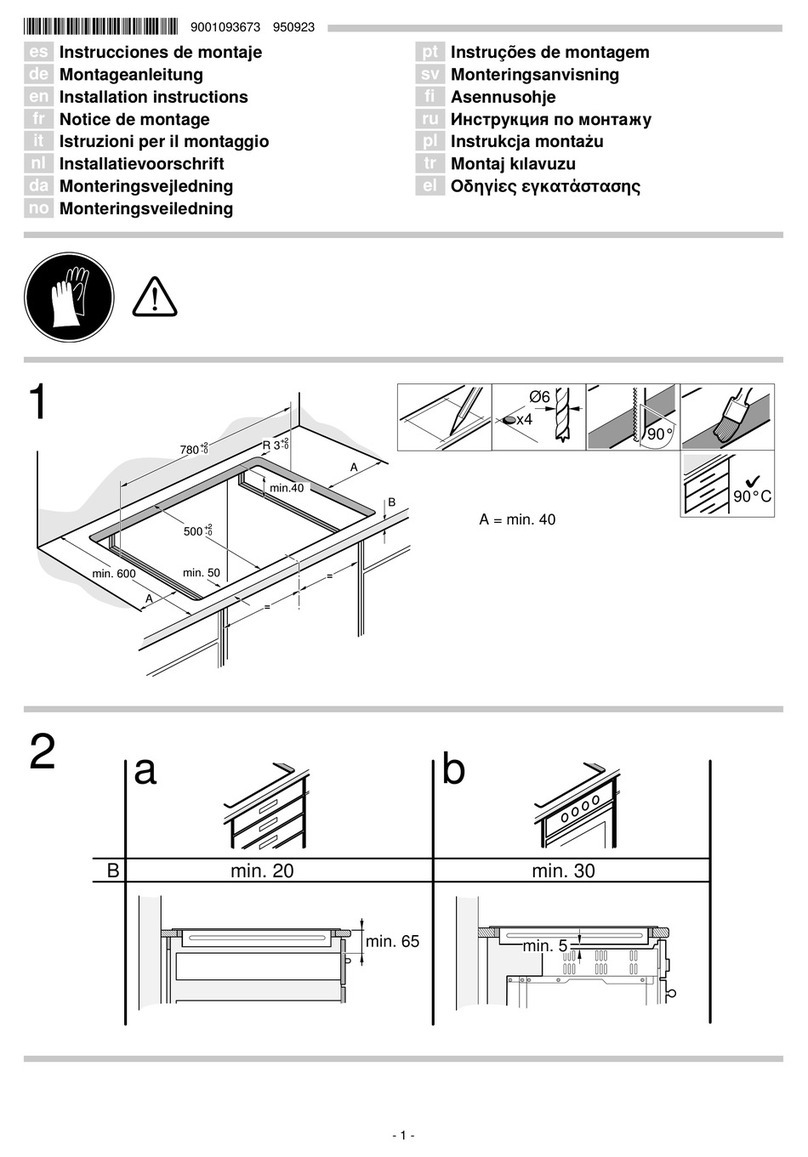 Blaupunkt 5II84351 installation instructions