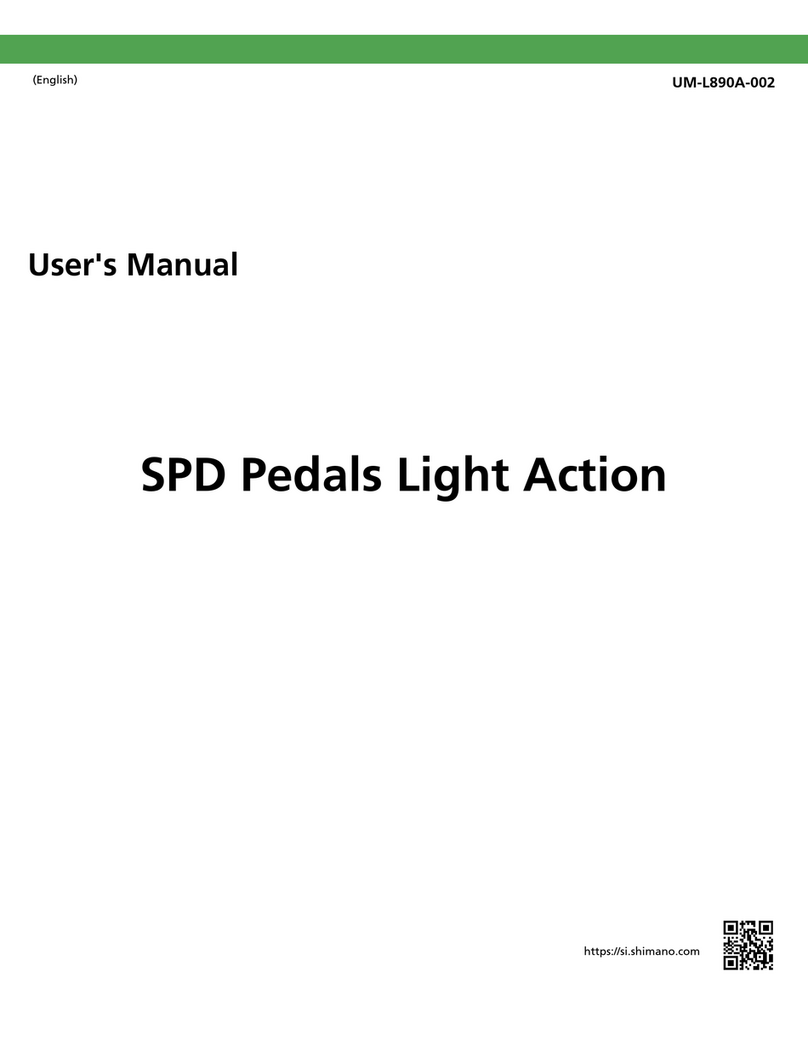Shimano PD-ED500 User manual