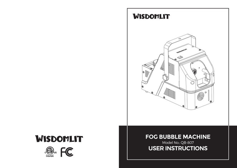 WISDOMLIT QB-807 User instructions