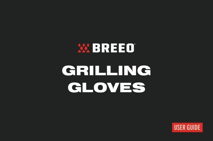 BREEO Grilling Gloves user guide