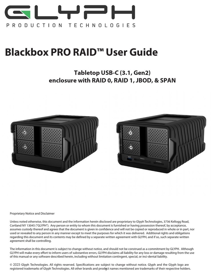 Glyph Blackbox PRO RAID user guide