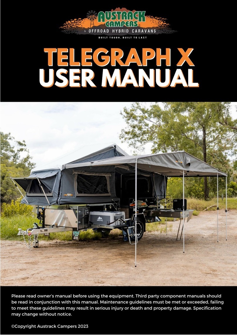 AUSTRACK CAMPERS TELEGRAPH X user manual