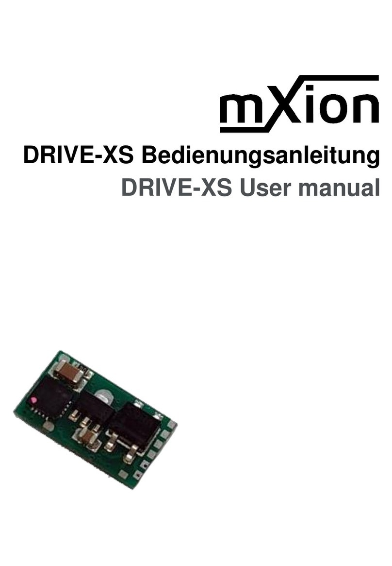 mXion DRIVE-XS user manual