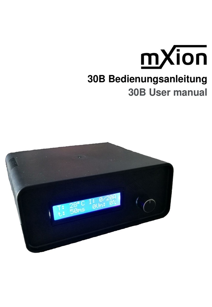 mXion 30B user manual