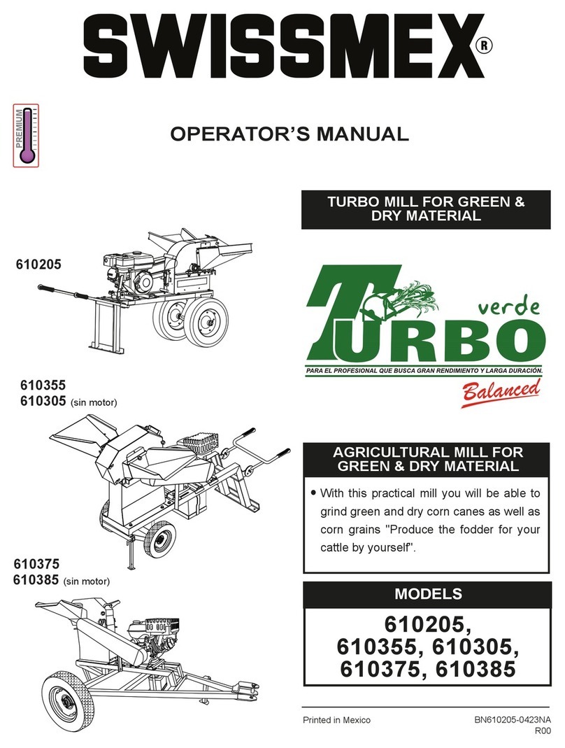 swissmex TURBO 610205 Operator's manual