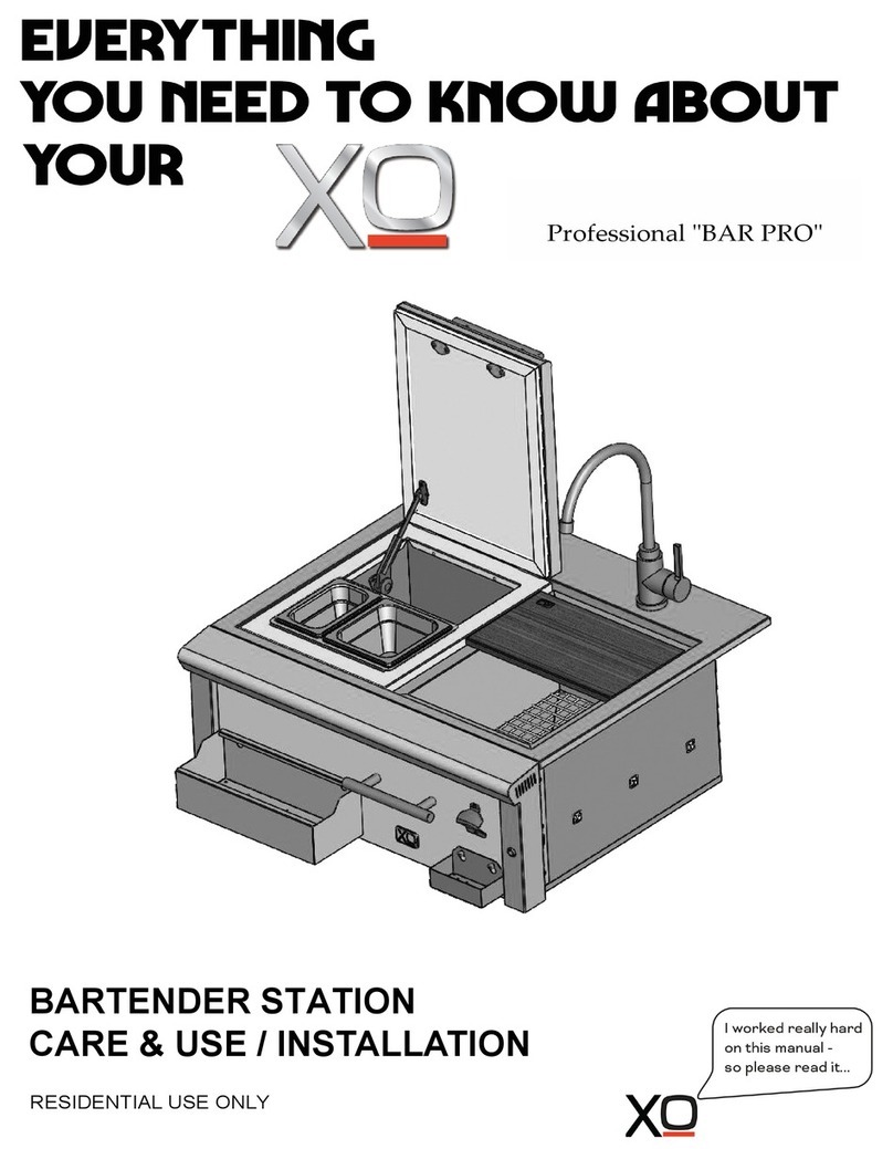 Xo BAR PRO Care & use/installation