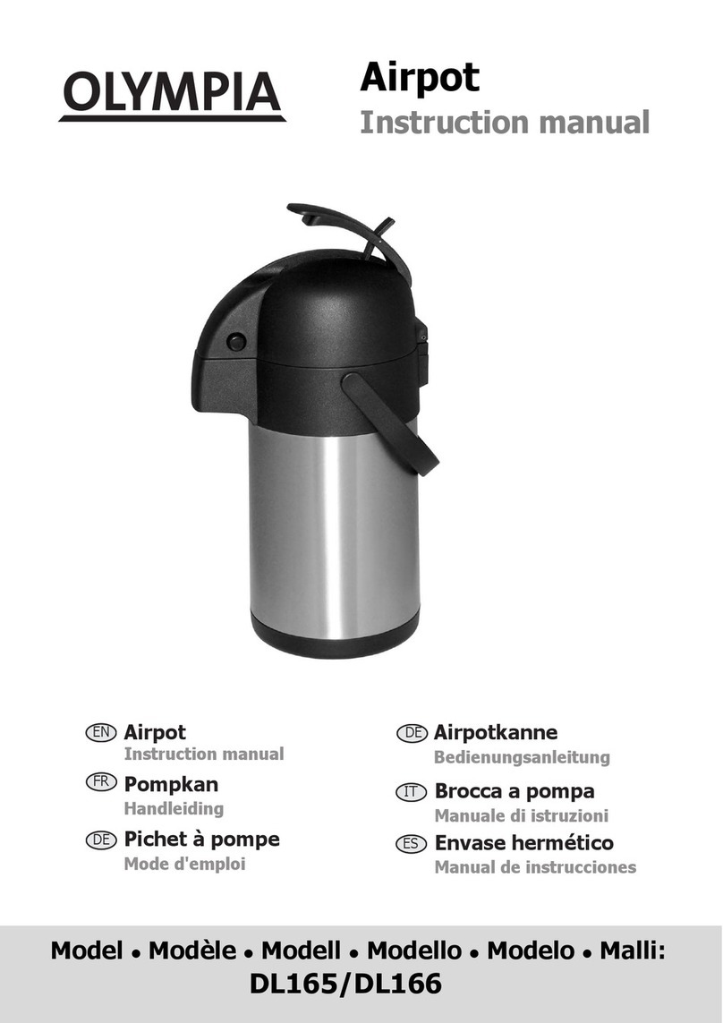 Olympia DL165 instruction manual
