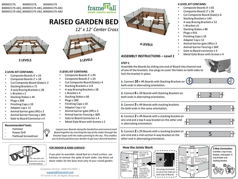 FRAME IT ALL 800002179 User manual