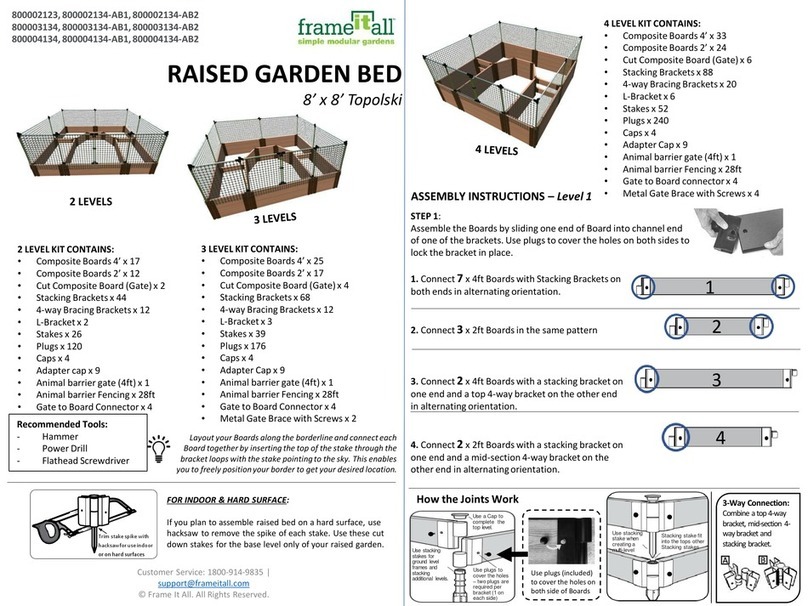 FRAME IT ALL 800002123 User manual